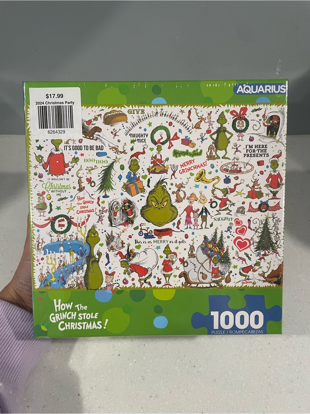 Aquarius - 1000 Piece Puzzle // How The Grinch Stole Christmas!